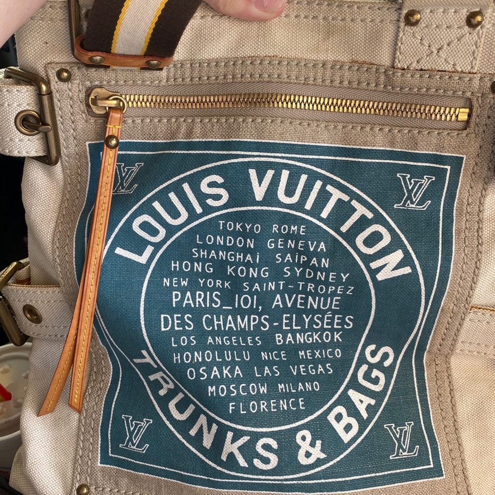 Louis Vuitton Canvas Tote